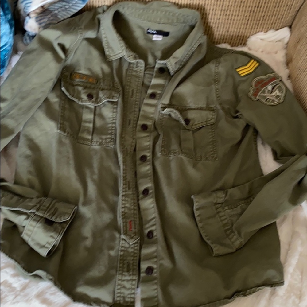 Bdg Camo Patch Button Down - image 1